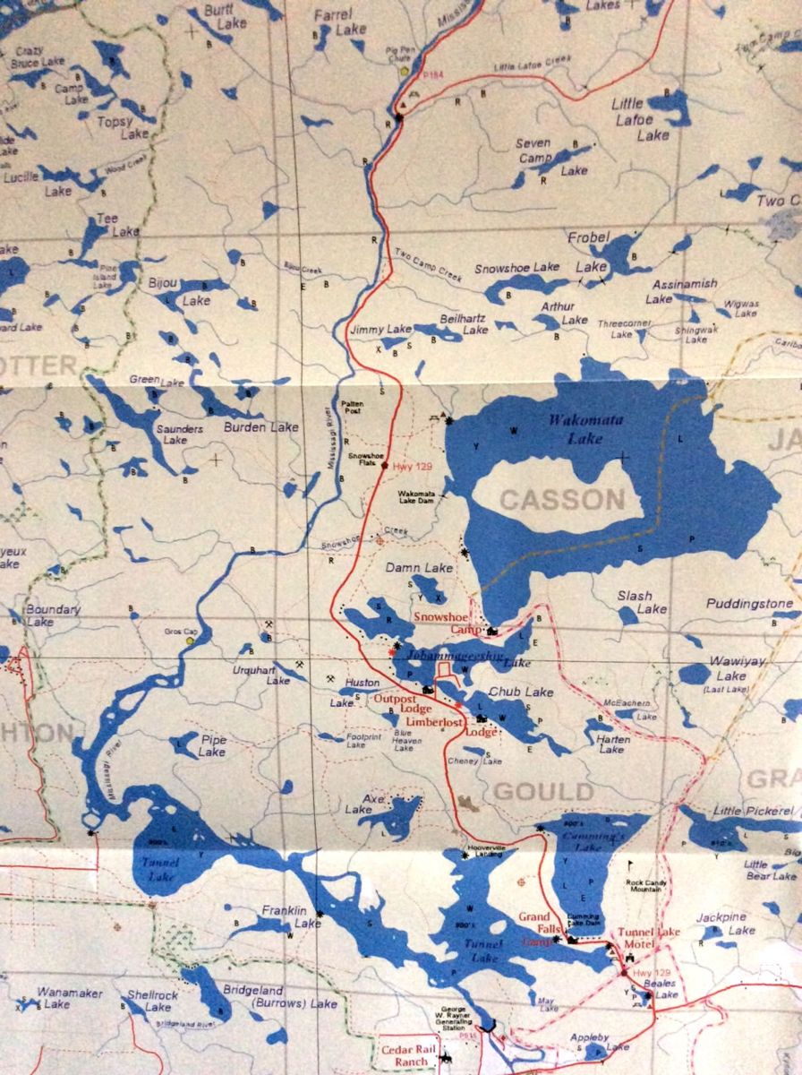 lake map